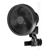 AC Infinity Cloudray S6, Gen 2 Grow Tent Clip Fan 6” With 10 Level Dynamic Wind modes & Fan Speeds,, 10-Level Oscillation