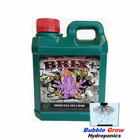 BRIX+ 1L ORGANIC HYDROPONIC NUTRIENTS FLOWER STIMULANT INCREASE YEILDS