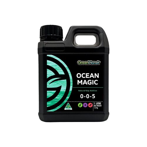 GREEN PLANET OCEAN MAGIC 1L ALANTIC SEA KELP HELPS ENVIRONMENTAL PLANT STRESS